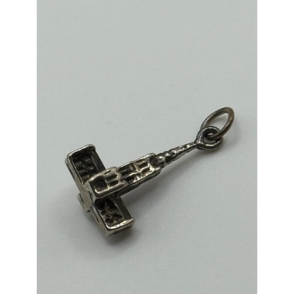 Vintage Sterling Silver Cathedral Charm England Travel Souvenir